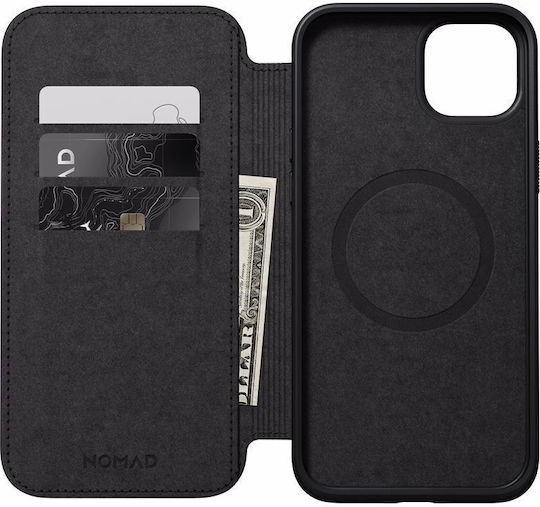 Nomad Modern Back Cover Piele Maro (iPhone 15 Plus / 16 Plus)