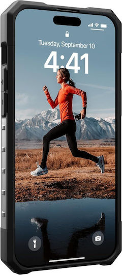 UAG Composite Plasma Back Cover Πλαστικό / Σιλικόνης 2mm Γκρι (iPhone 15 Pro Max)