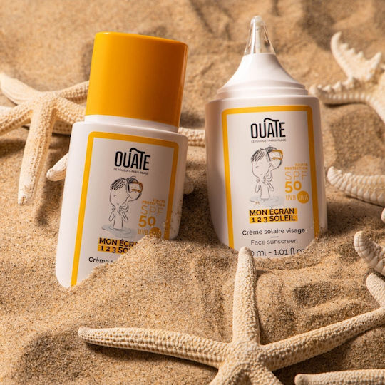 Ouate SPF50 Αδιάβροχο Παιδικό Αντηλιακό Γαλάκτωμα για Πρόσωπο 30ml