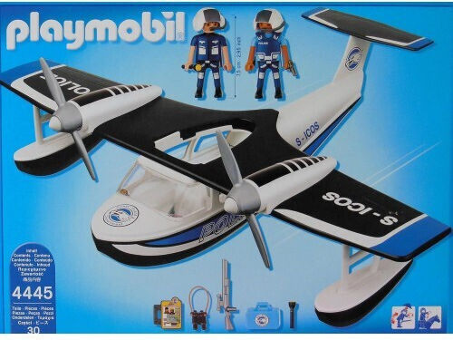 Playmobil City Action Police Seaplane for 4 Years Old