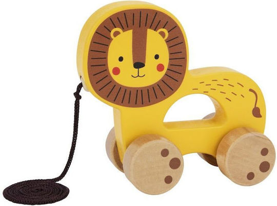 Tooky Toys Pull-Along Toy made of Wood for 18++ Months