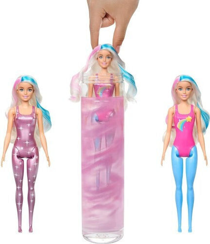 Barbie Regenbogen Puppe Farbe Enthüllung Für 3+ Jahre