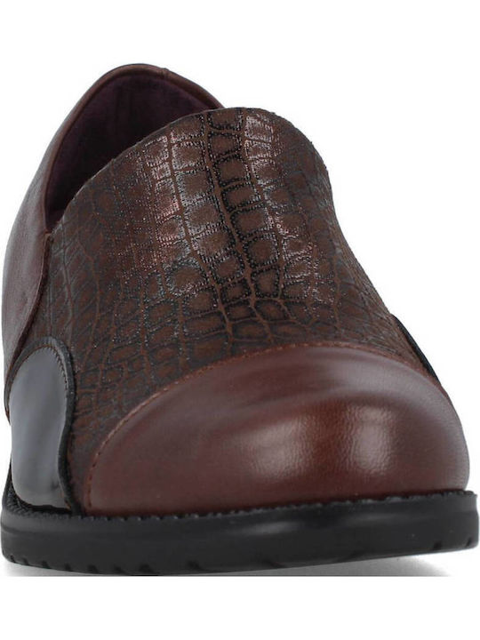 Leder Pumps Braun
