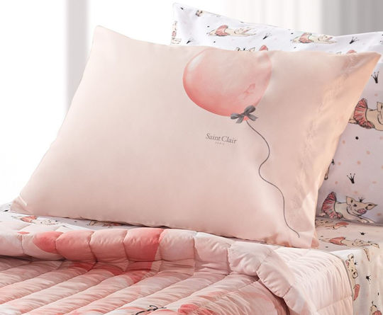 Saint Clair Drift Kids Pillowcase 50x70cm Pink