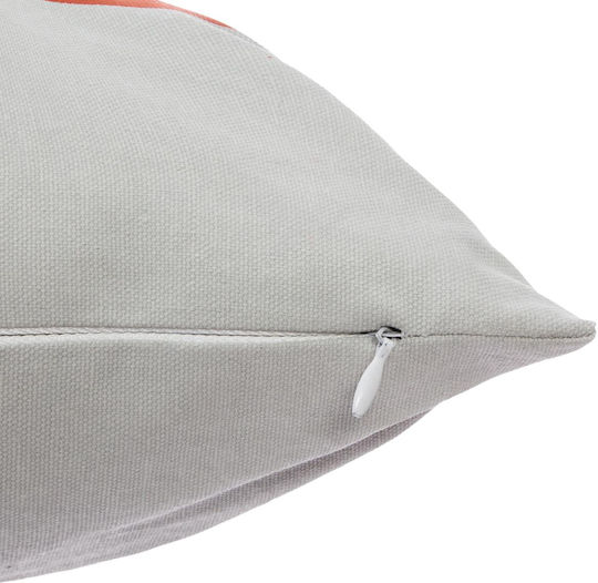 Click Kids Decorative Pillow Fox Orange/Gray 40x40cm