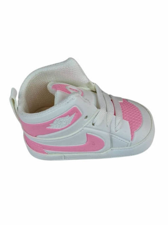 Boac Βρεφικά Sneakers Αγκαλιάς Λευκά