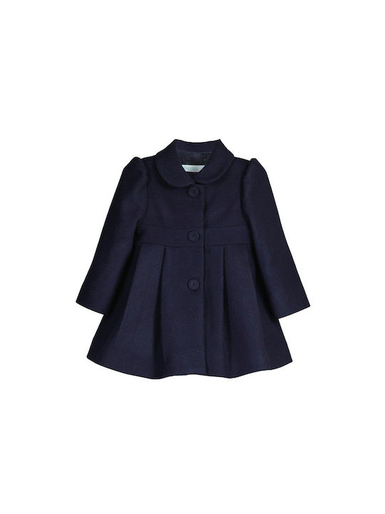 Abel & Lula Coat Blue