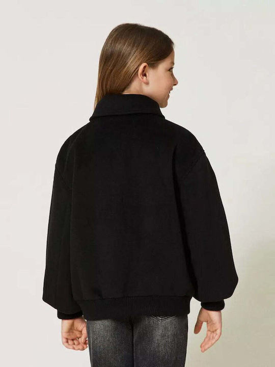 Kinderjacken & Winterjacken Bomber Kurz Schwarze