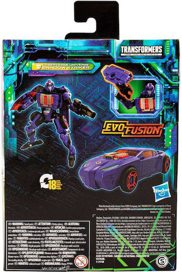 Action Figure Cyberverse Universe Shadow Striker Transformers for 8+ years old Years 14cm.