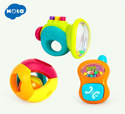 Hola Toys Σετ Κουδουνίστρες