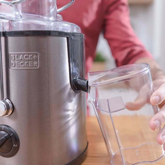 Black & Decker BXJE600E Juicer 600W Gray