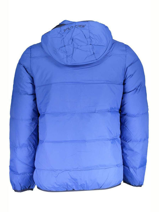 La Martina Men's Winter Jacket Blue