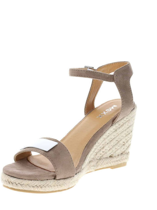 Capucine Women's Ankle Strap Platforms Brown