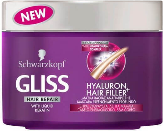 Schwarzkopf Gliss Hair Repair Force & Resistance Hair Mask for Strengthening 200ml