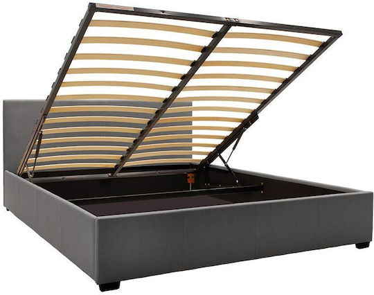 Norse Queen Storage Space for Mattress 160x200cm Charcoal Norse Queen Storage Space for Mattress 160x200cm Charcoal