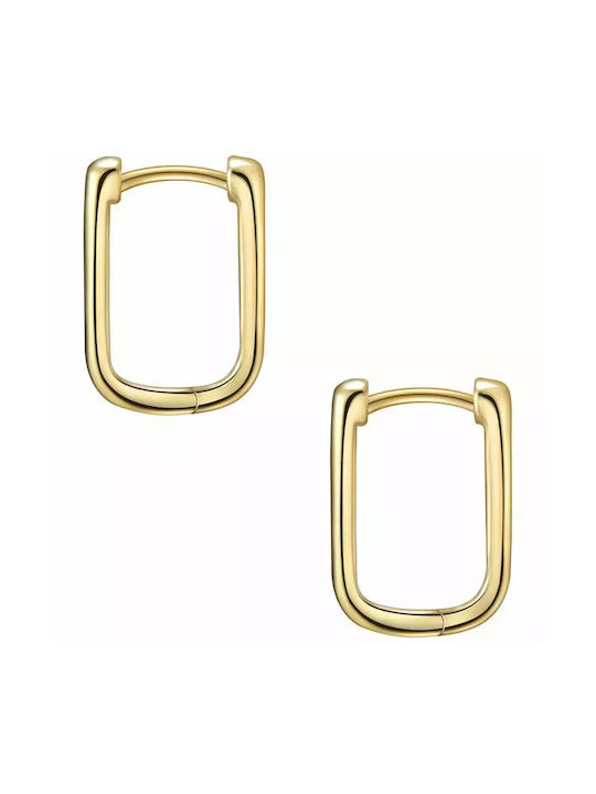 Nahla Jewels Earrings Hoops Gold Plated