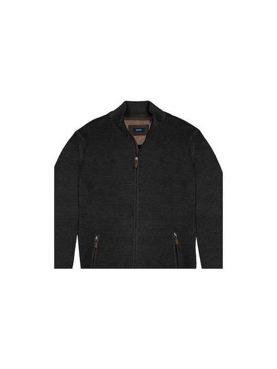Men's Knitted Cardigan Black