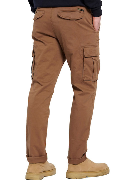 Pantaloni cu Croială Normală Tutun