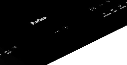 Amica Induction Cooktop Autonomous with Child Lock Function 59.2x52.2εκ.