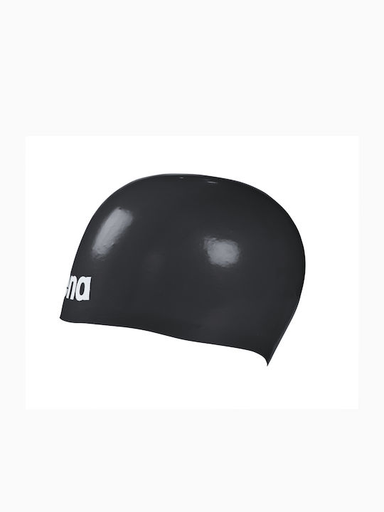 Arena Moulded Pro II Swimming Cap Adults Black Arena Moulded Pro II Swimming Cap Adults Black