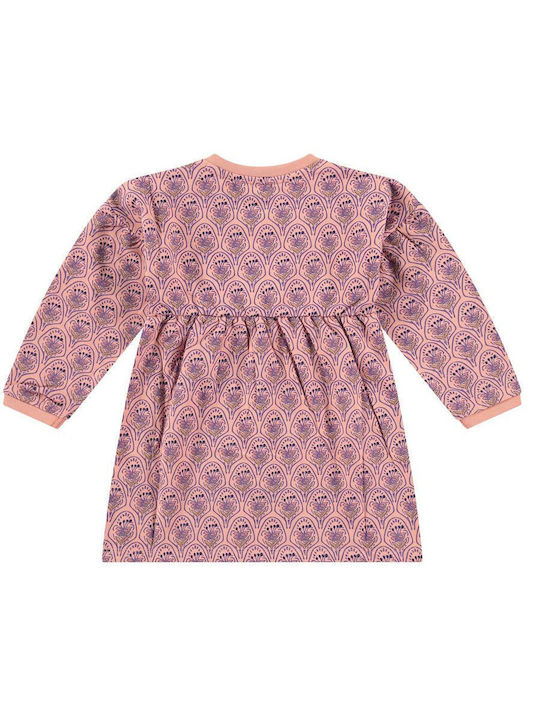 Babyface Kids Dress Long Sleeve Pink