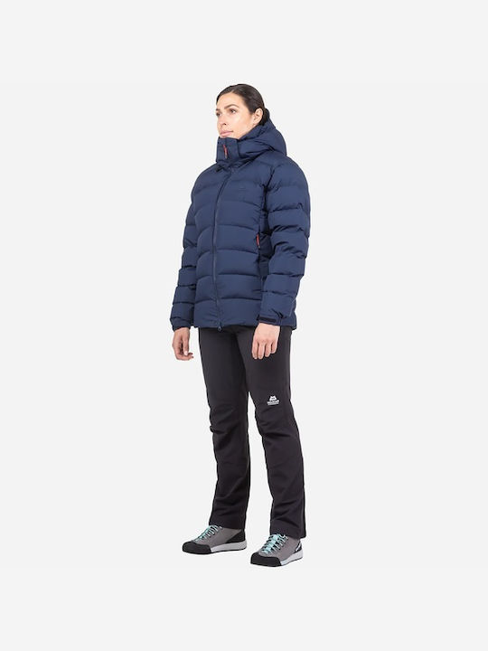 Mountain Equipment Κοντό Γυναικείο Puffer Μπουφάν για Χειμώνα