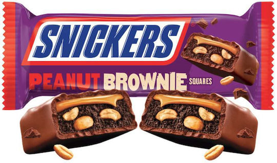 Snickers Hi-Protein Baton cu 15gr Proteină & Aromă Peanut Brownie 50gr