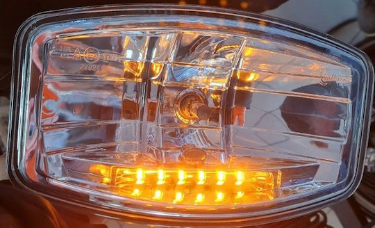 Mars Tech Ορθογώνιος Προβολέας Αυτοκινήτου LED Universal 24V με Πορτοκαλί Φωτισμό 1τμχ