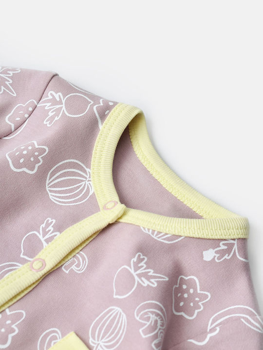 Biorganic Baby Bodysuit Lilac