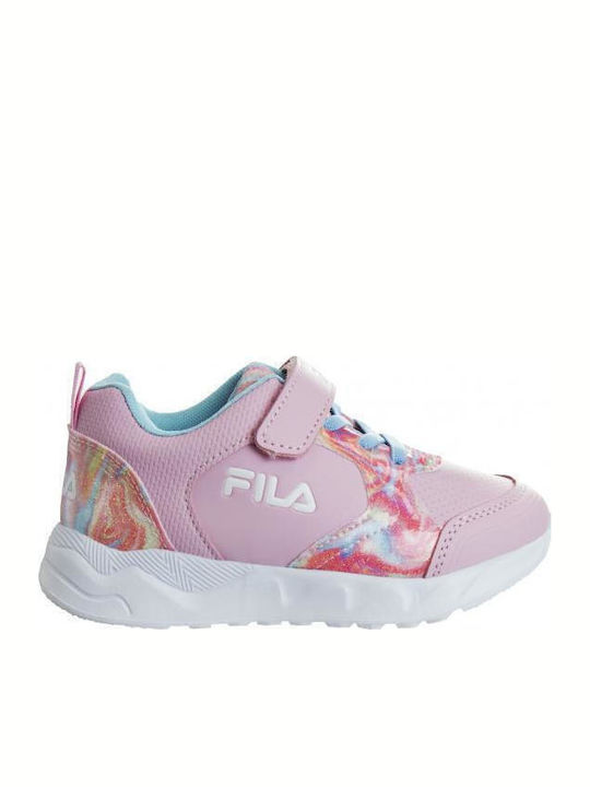 Kids Sneakers with Scratch Pink