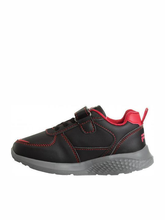 Comfort Shine 2 Kinder Sneakers mit Klettverschluss Schwarz