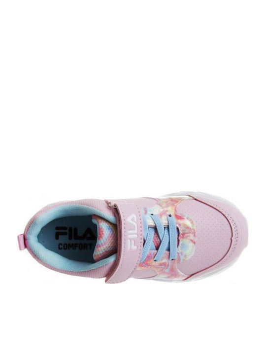 Kids Sneakers with Scratch Pink
