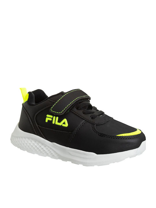 Comfort Shine 2 Kinder Sneakers mit Klettverschluss Schwarz