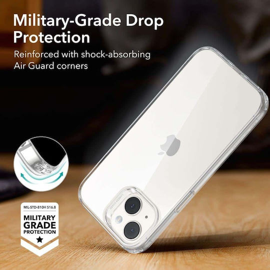 ESR Project Zero Back Cover Σιλικόνης 1.45mm Διάφανο (iPhone 15)