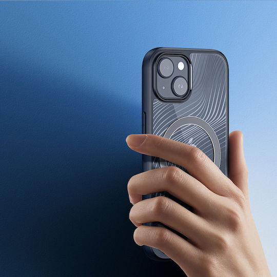 Dux Ducis Aimo Mag Back Cover Σιλικόνης / Πλαστικό Μαύρο (iPhone 15)