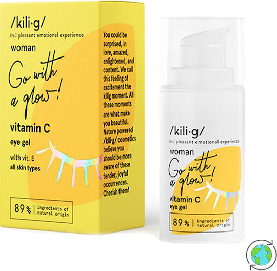 kili⋅g Woman Vitamin C Eye Gel for Moisturizing 15ml