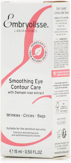 Embryolisse Anti-Age Eye Cream for Moisturizing Anti-Wrinkle Eye Bags and Dark Circles 15ml