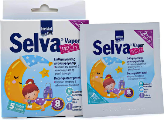 InterMed Selva Vapor Patch Decongestant Patch pentru copii 5buc