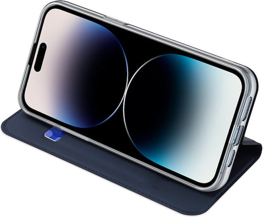 Dux Ducis Skin Pro Book Piele artificială Albastru (iPhone 15 Pro Max)