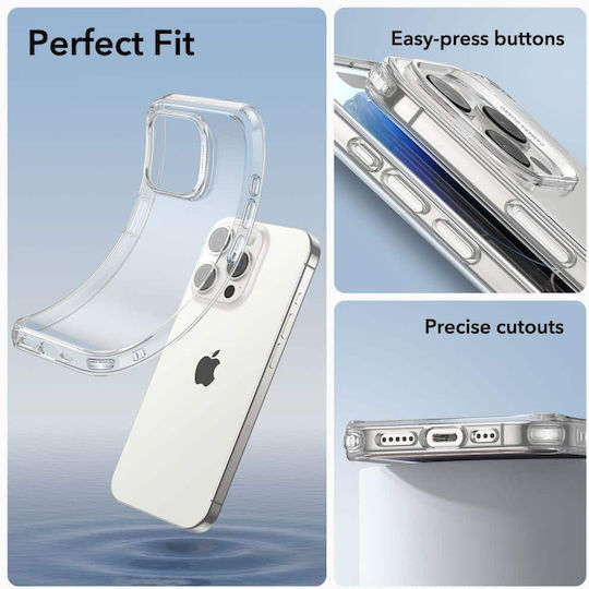 ESR Zero Back Cover Silicon 1.45mm Transparent (iPhone 15 Pro Max)