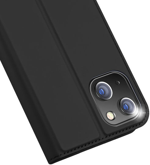 Dux Ducis Skin Pro Brieftasche Synthetisches Leder / Silikon / Leder Schwarz (iPhone 15 Plus / 16 Plus)