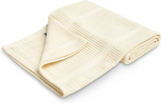 Sensillo Decke Wickeltücher für Kinderzimmer Beige 95x95cm