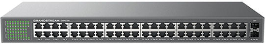 Grandstream GWN7706 Unmanaged L2 Switch με 48 Θύρες Gigabit (1Gbps) Ethernet