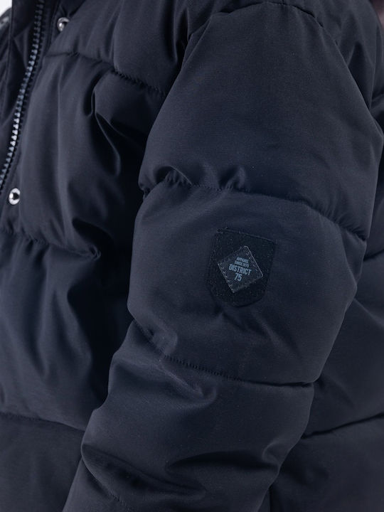 Kids' Casual Jacket with Hood Black