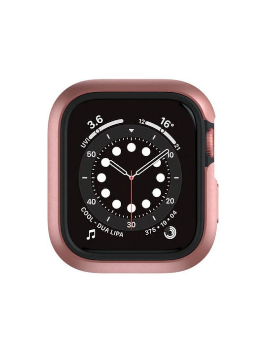SwitchEasy Odyssey Carcasă de Silicon în culoarea Rose Gold pentru Apple Watch 6/SE/5/4 40mm