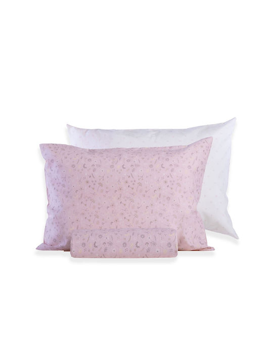 Nef-Nef Homeware Duvet Cover Set Cotton Queen with 2 Pillowcases 240x230 Terra Loving Pink