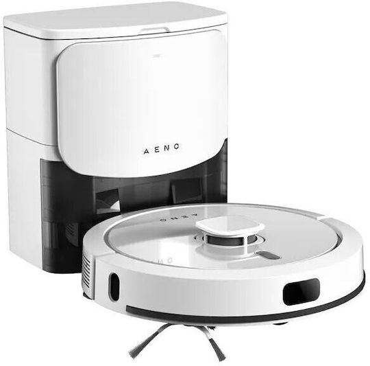 AENO RC4S Σκούπα Ρομπότ με Χαρτογράφηση Laser & Απορρόφηση 4000Pa Λευκή