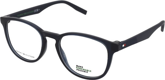 Tommy Hilfiger Children's Plastic Eyeglass Frame Navy Blue TH2026 PJP