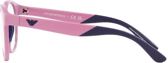 Emporio Armani Παιδικός Σκελετός Γυαλιών σε Ροζ Χρώμα 4001 60161W