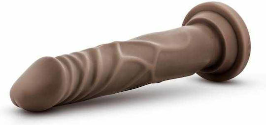 Blush Chocolate Dr. Skin Dr. Carter Ρεαλιστικό Dildo με Βεντούζα Καφέ 18cm